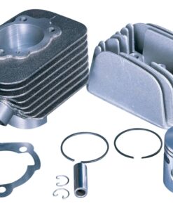 Zylinderkit Polini Grauguss Racing 63ccm 10mm Kolbenbolzen für Piaggio Ciao