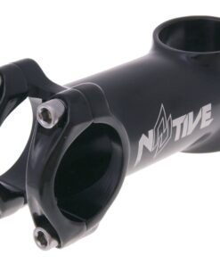 n8tive XC Vorbau kaltgeschmiedet AL2014 31,8mm Ext 80mm, Angle 6° - schwarz