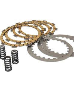 Kupplungsscheiben Set Top Performances Aramid verstärkt 4-Reibscheiben-Kupplung für Minarelli AM, Generic, KSR-Moto, Keeway, Motobi, Ride, 1E40MA, 1E40MB