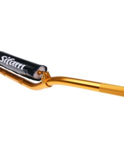 Lenker Motocross Aluminium mit Strebe und Polster Gold-Look - 22mm
