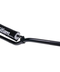 Lenker Motocross Aluminium mit Strebe und Polster schwarz - 22mm