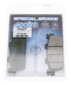 Bremsbeläge Polini organisch für Kymco K-XCT, People GT, S, X-Citing, New