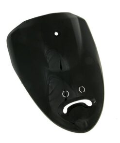 Verkleidung vorn oben schwarz lackiert für QT-9