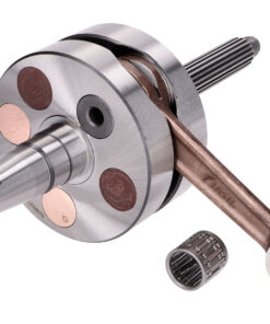 Kurbelwelle Top Racing Vollwange 52mm HQ High Quality für Piaggio Hexagon, TPH, Skipper, TPH, Gilera Runner, Aprilia SR, Italjet Dragster 125-180ccm 2T