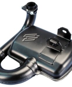 Auspuff Polini Road Box für LML Star Deluxe, Vespa PX 125, 150 2T (125-177ccm)