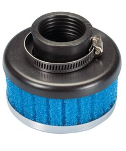 Luftfilter Polini Special Air Box Filter kurz 32mm gerade blau