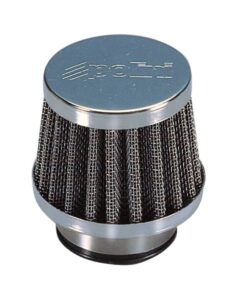 Luftfilter Polini Metal Air Filter klein 38mm gerade Chrom