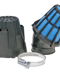 Luftfilter Polini Blue Air Box 46mm 30° schwarz-blau
