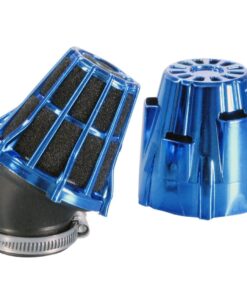 Luftfilter Polini Blue Air Box 37mm 30° blau-schwarz