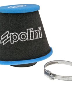 Luftfilter Polini Big Evolution 48mm gerade schwarz-blau