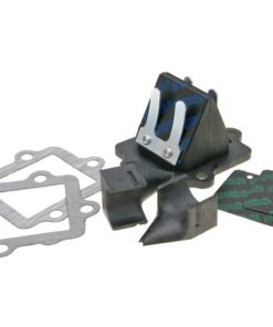 Membranblock Polini für Minarelli liegend, CPI, Keeway, 1E40QMB