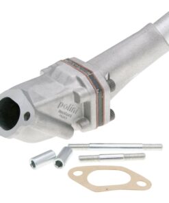 Ansaugstutzen Polini Membran 18/23mm für Piaggio Ape 50 FL, FL2, FL3, RST Mix