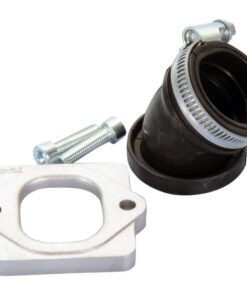 Ansaugstutzen Polini 360 30/35mm für Piaggio mit 26-30mm PWK, PHBH, VHST Vergaser