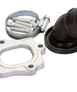 Ansaugstutzen Polini 360 21/25mm für Minarelli liegend mit 15-21mm CP, 19-21mm PHBG Vergaser