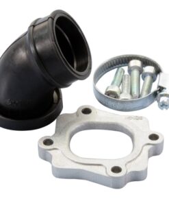 Ansaugstutzen Polini 360 30/35mm für Minarelli liegend mit 26-30mm PHBH, VHST Vergaser