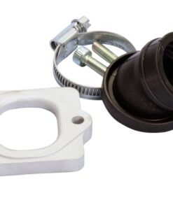 Ansaugstutzen Polini 360 24/28,5mm für Piaggio mit 19mm CP Evolution, 19mm PHBG Evolution Vergaser
