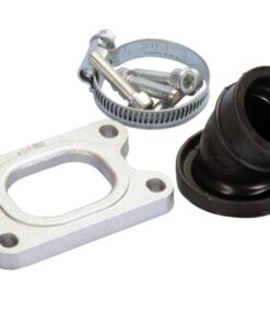 Ansaugstutzen Polini 360 23/28,5mm für Minarelli AM6, Derbi D50B0, EBE, EBS mit 23-24mm CP Vergaser