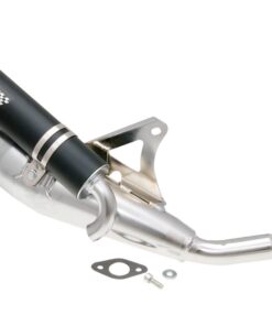 Auspuff Tecnigas Q-Tre Chrom für Peugeot liegend