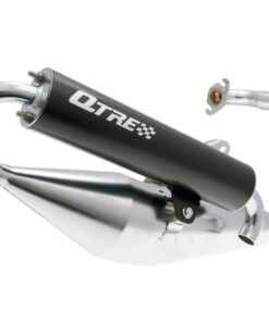 Auspuff Tecnigas Q-Tre Chrom für Peugeot stehend