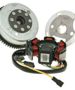 Zündung inkl. Schwungscheibe für Piaggio / Derbi Motor D50B0 E-Start