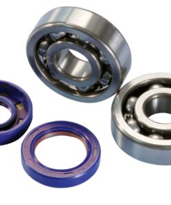 Kurbelwellenlager Satz Polini für Minarelli AM6, Generic, KSR-Moto, Keeway, Motobi, Ride, CPI, 1E40MA, 1E40MB