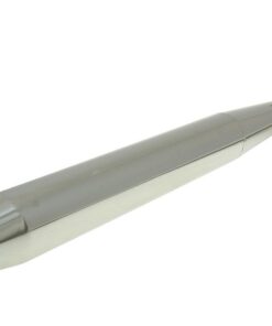 Auspuff 28mm verchromt 70mm Außendurchmesser für Puch MV, DS, VS, VZ