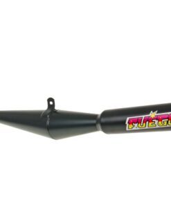 Auspuff Tecno Boss schwarz für Puch Maxi