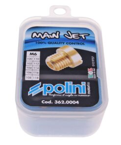Vergaser Hauptdüsenset Polini 6mm für Dellorto Vergaser 100-118