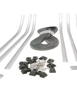 Trittbrett Zierleistensatz für LML Star 125, Vespa PX, PE 125, 200