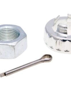 Muttersatz Radwelle inkl. Kronenmutter, Splint für Piaggio, Vespa