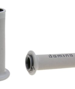 Griffe Satz Domino A010 On-Road grau / schwarz mit offenen Enden