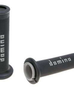 Griffe Satz Domino A010 On-Road schwarz / grau mit offenen Enden