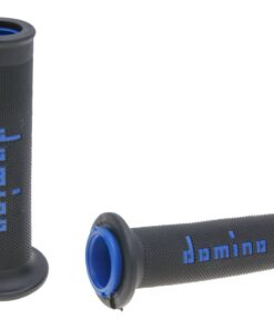 Griffe Satz Domino A010 On-Road schwarz / blau mit offenen Enden