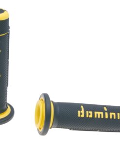Griffe Satz Domino A180 ATV Daumengas 22/22mm schwarz-gelb