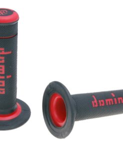 Griffe Satz Domino A190 Off-Road schwarz / rot