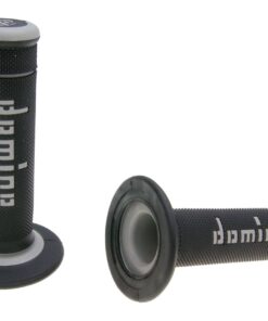 Griffe Satz Domino A190 Off-Road schwarz / grau
