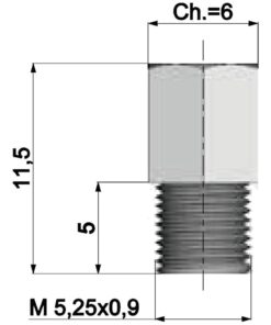 Vergaser Hauptdüse Polini für Mikuni Vergaser - 240