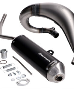 Auspuff Tecnigas E-NOX EVO Steel für Derbi Senda 00-, Aprilia RX, SX, Gilera RCR, SMT