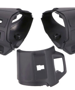 Armaturen Schaltergehäuse Satz Power1 schwarz matt für Vespa Primavera, Sprint 13-17