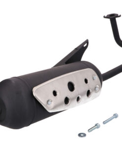 Auspuff Tecnigas Silent Pro für GY6 50ccm 4-Takt China Classic Euro1- Euro4