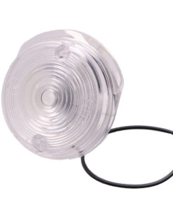 Blinkerglas vorn 80mm weiß für Simson S50, S51, S70, SR50, SR80, MZ TS 250, ETZ 125, ETZ 150, ETZ 250