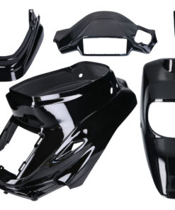 Verkleidungskit schwarz metallic 5-teilig für MBK Booster -2004, Yamaha BWS -2004