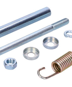 Anbauteile Set Fußbremshebel Distanzrohr, Zugfeder, Normteile für Simson S50, S51, S53, S70, S83