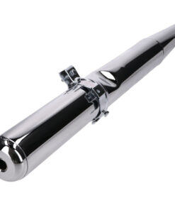 Auspuff Chrom 28mm mit Gegenkonus für Simson S51 Enduro, S70 Enduro