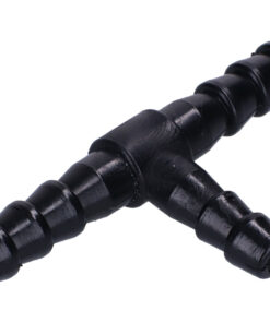 T-Stück Benzinschlauch schwarz 6mm