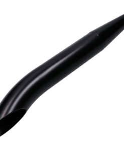 Auspuff swiing Sidepipe 28/60mm schwarz Mofa universal