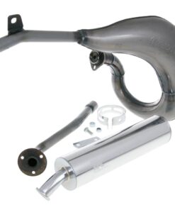 Auspuff Turbo Kit Bufanda R für Gilera GSM, Zulu (Derbi EBE, EBS Motor)
