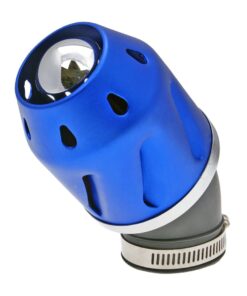 Luftfilter Grenade blau gewinkelt 42mm Anschluss