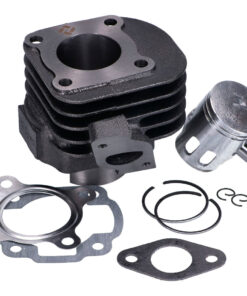 Zylinderkit 50ccm 10mm Kolbenbolzen schräg für IE40QMB, Minarelli liegend AC, Motowell, Tauris, CPI, Beta Arc 50ccm