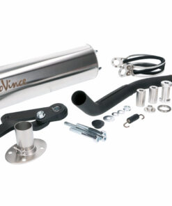 Auspuff LeoVince 4T Racing HM-Titan für 139QMB/QMA